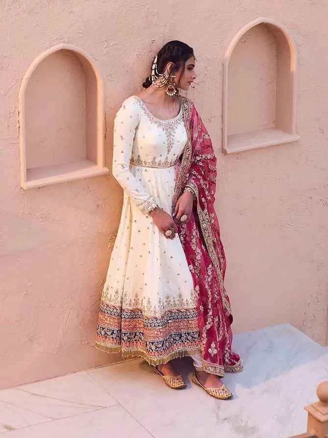 Heavy Faux Georgette Gown