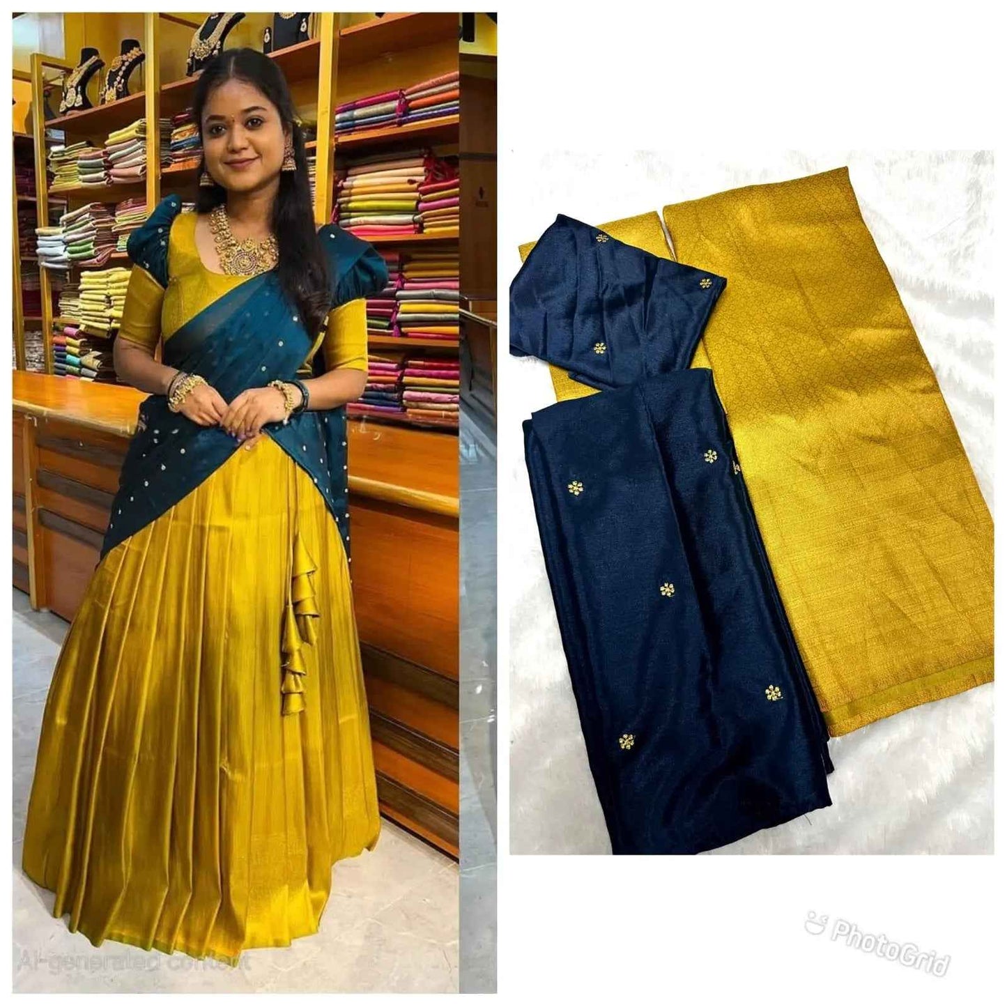Half Saree Lehanga