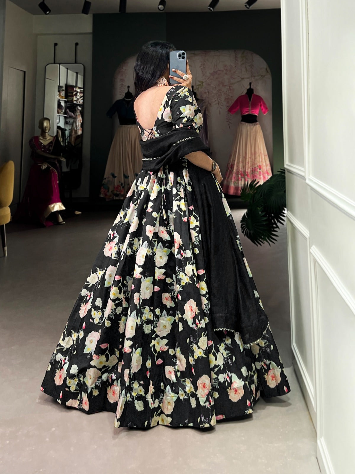 Printed Lehenga Choli