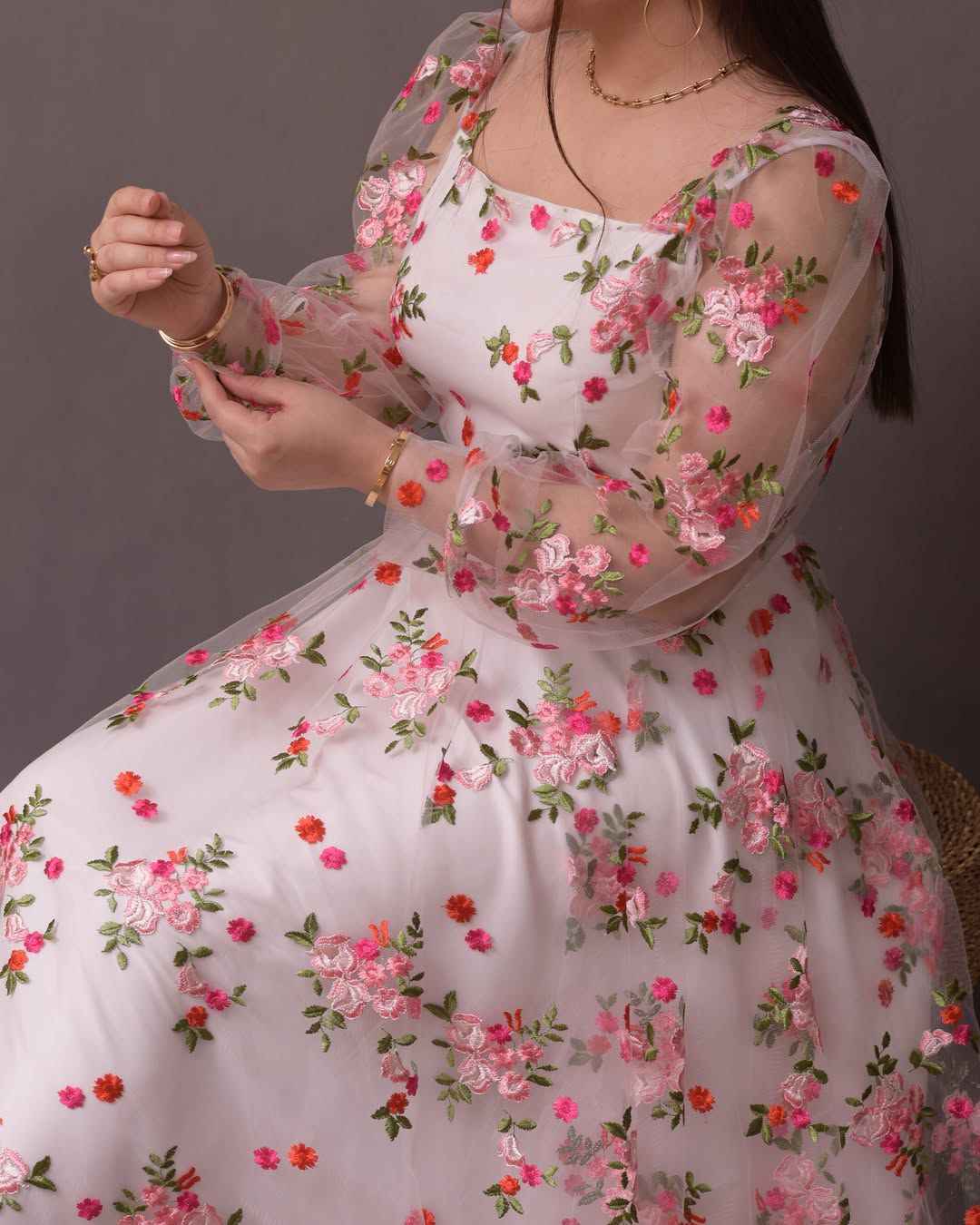 NEW DESIGNER ANARKALI GOWN