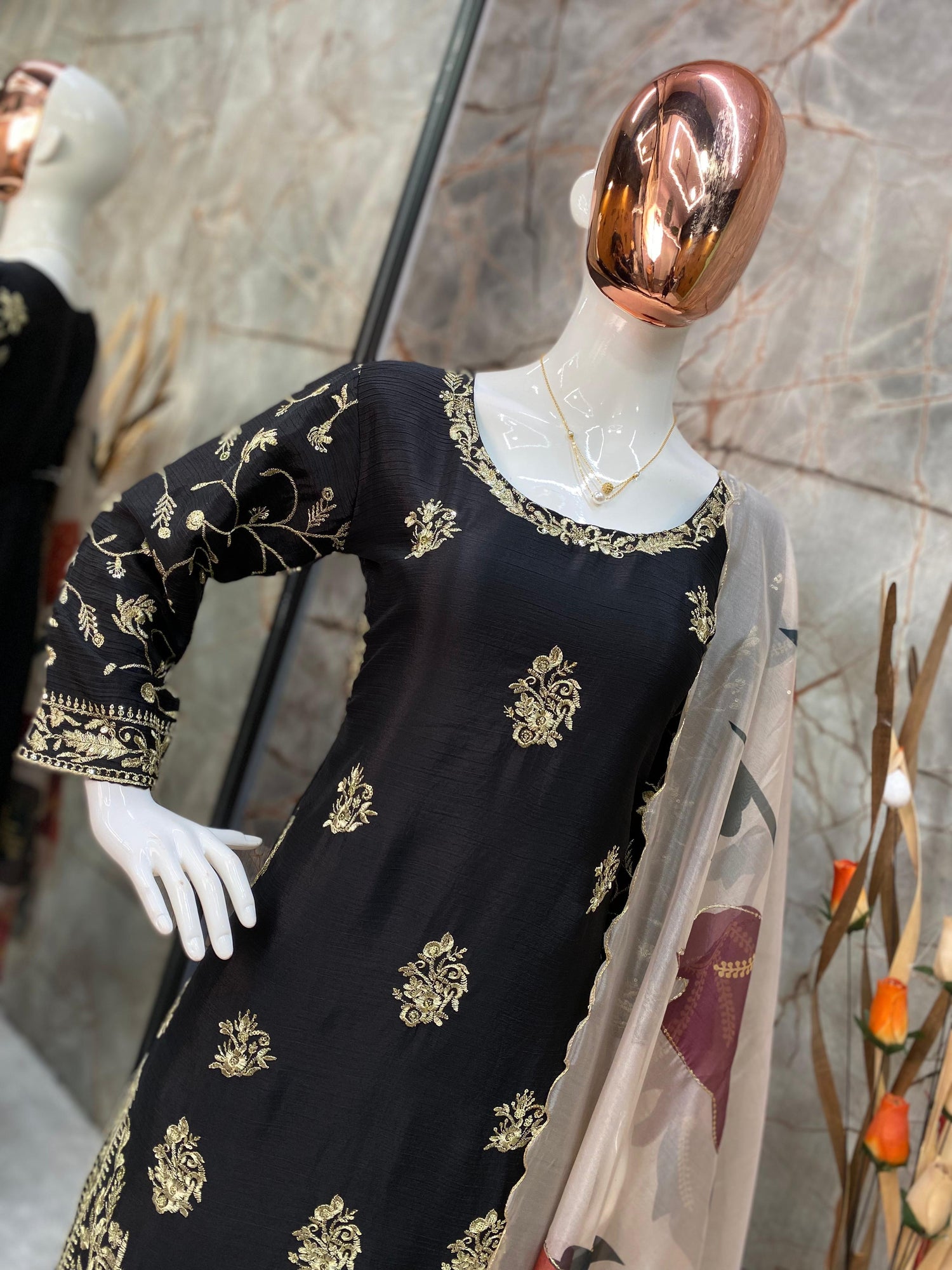 Premium Suit Collections - PEHNAWAA ( Sajta Hai Parampara Ke Rangon Se)