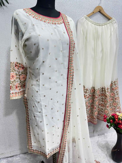 HEAVY SHARARA SUIT SET