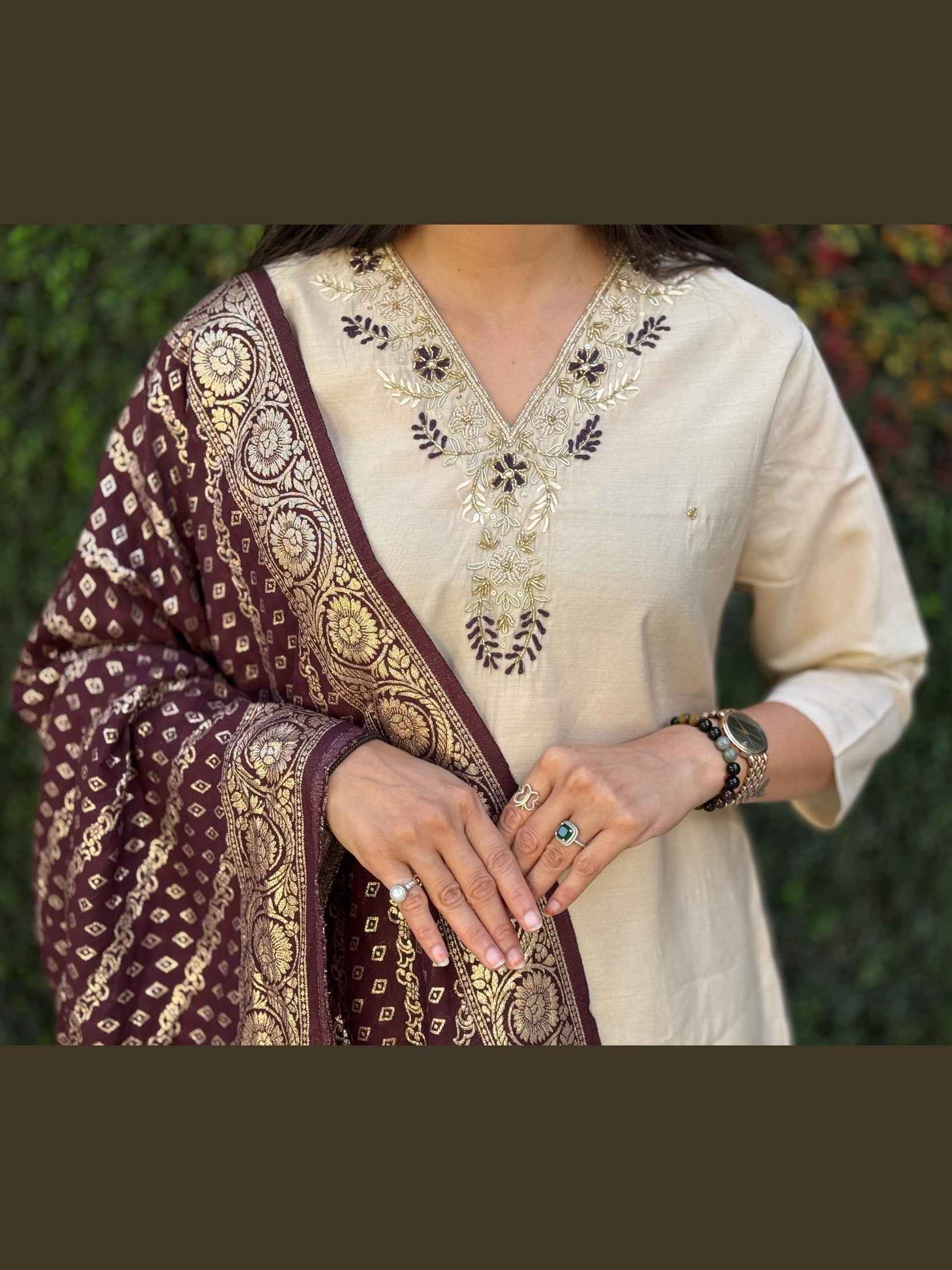 Kurti Pent Dupatta Set