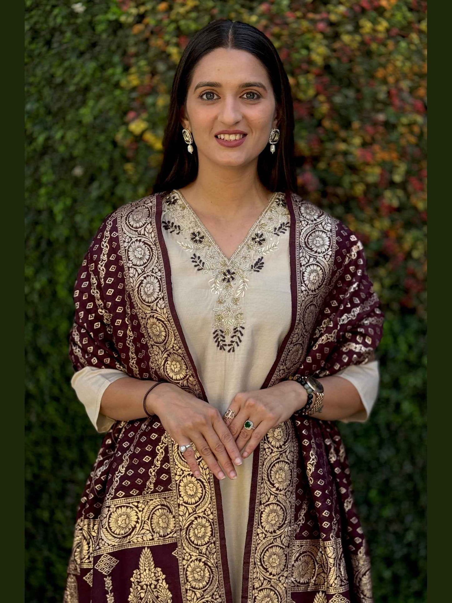 Kurti Pent Dupatta Set