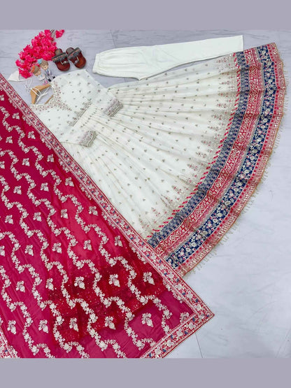 Heavy Faux Georgette Gown