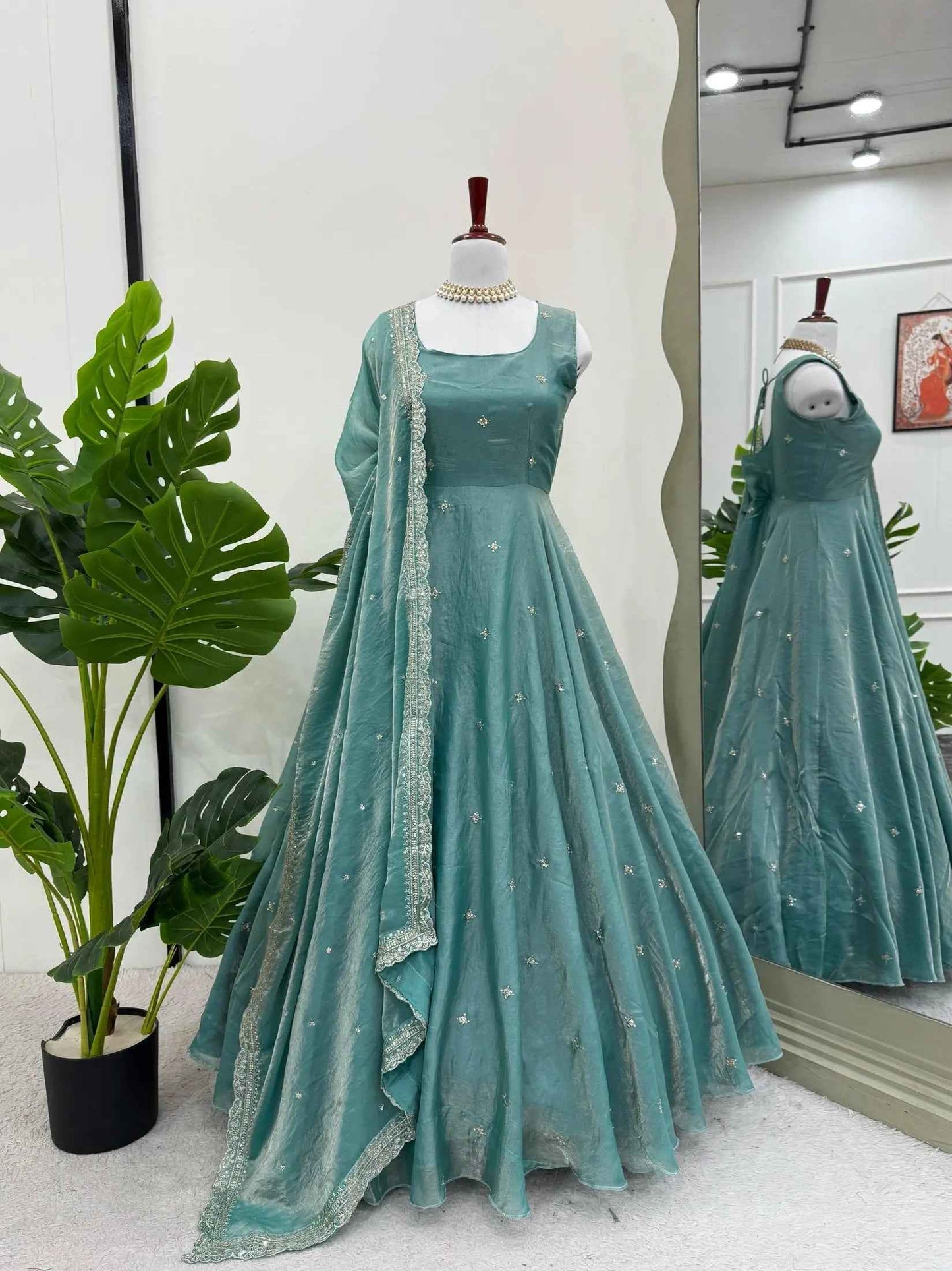 SILK GOWN