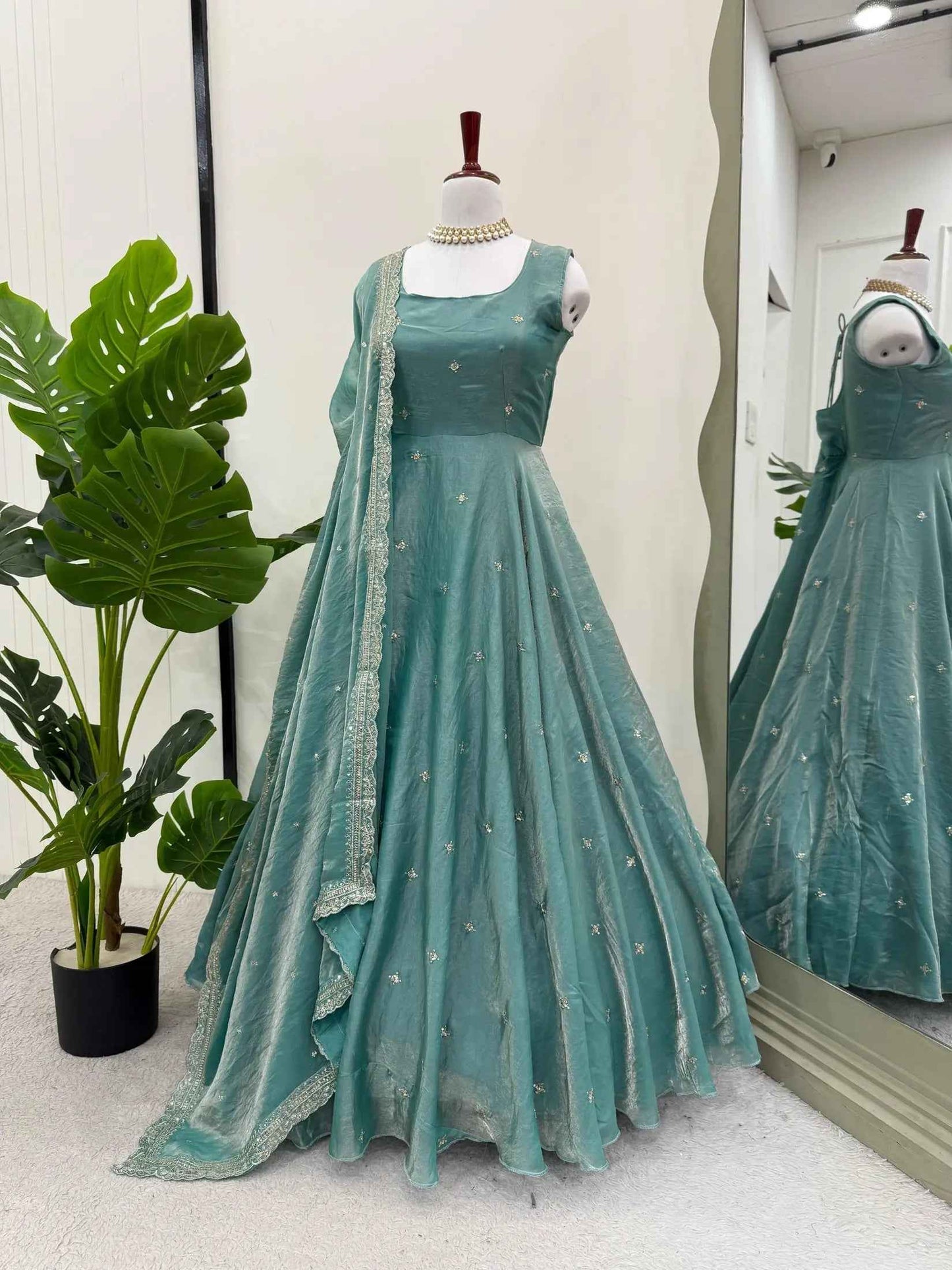 SILK GOWN