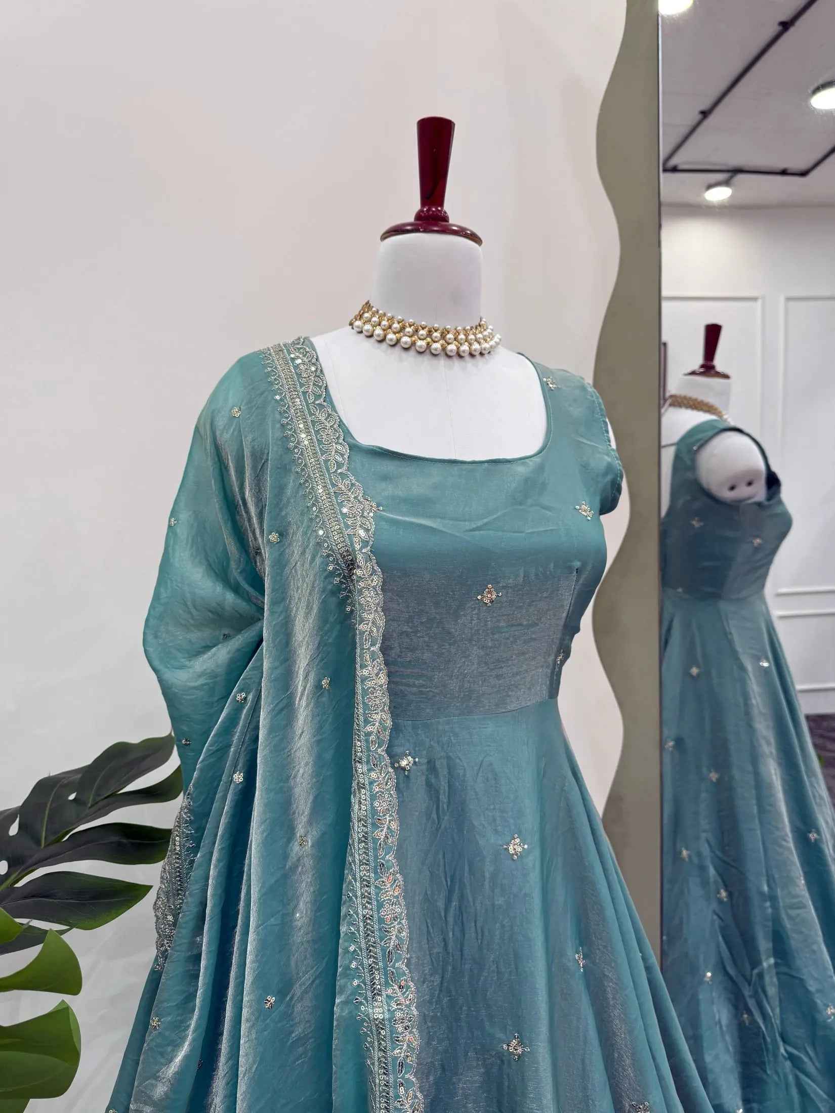 SILK GOWN