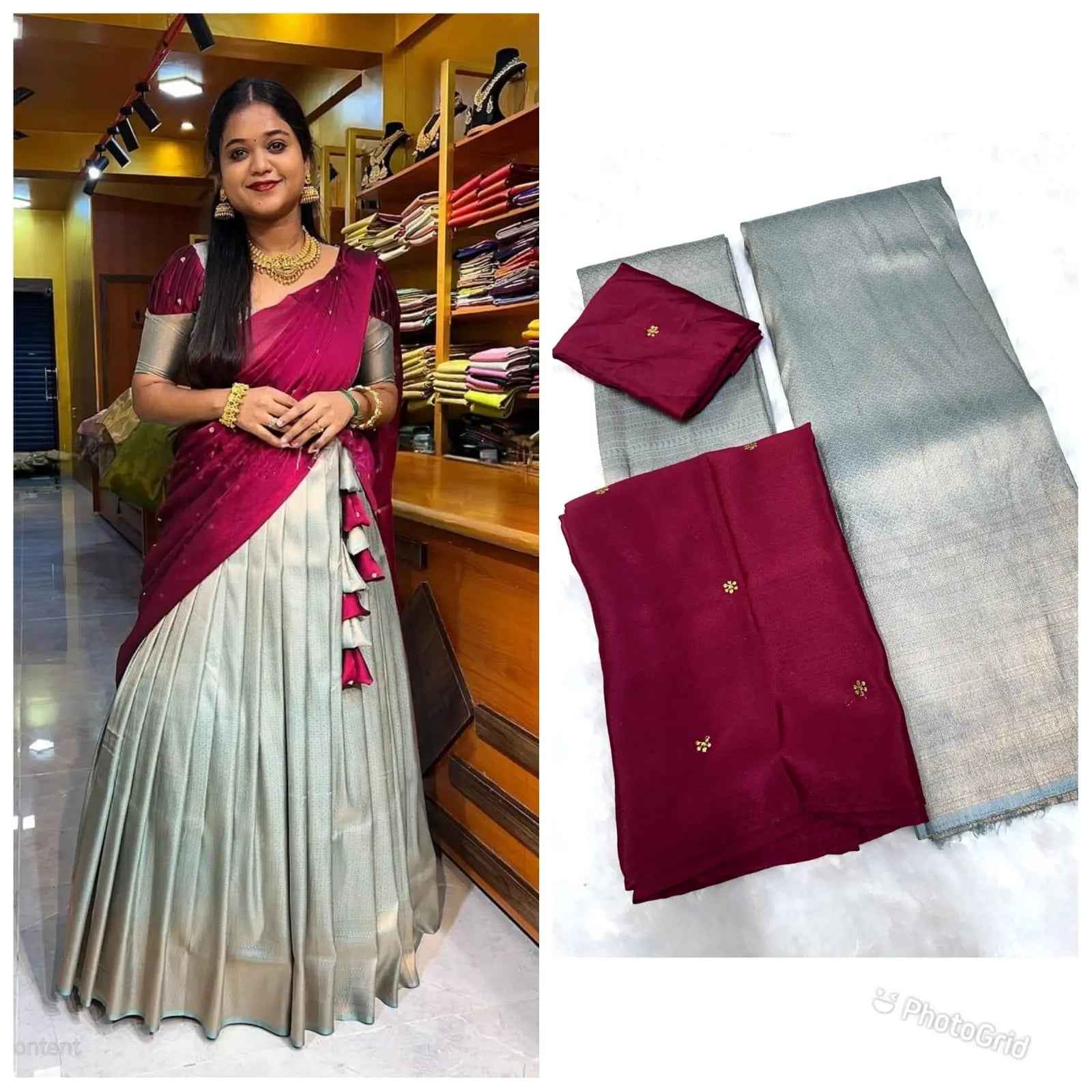 Half Saree Lehanga