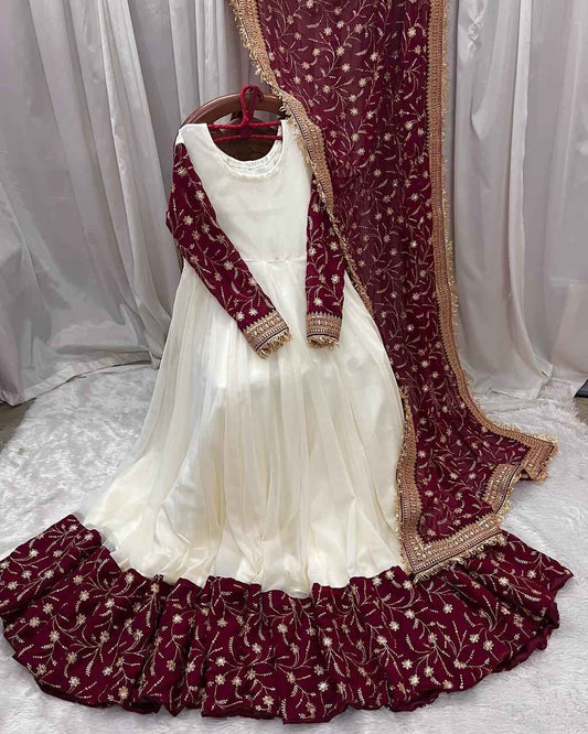 Chinon Silk Gown
