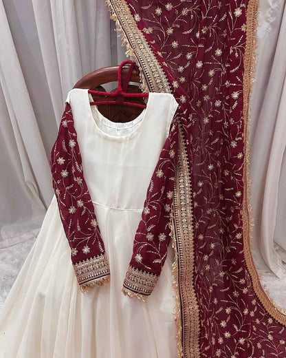 Chinon Silk Gown