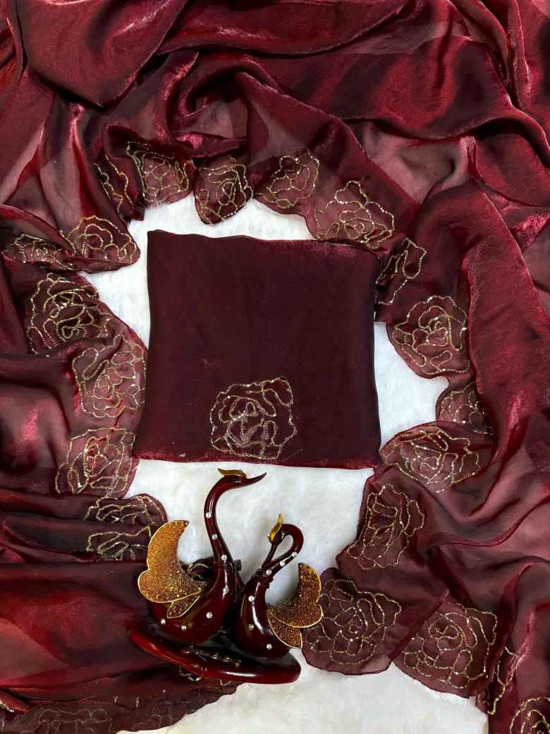 Pure Space Silk Saree