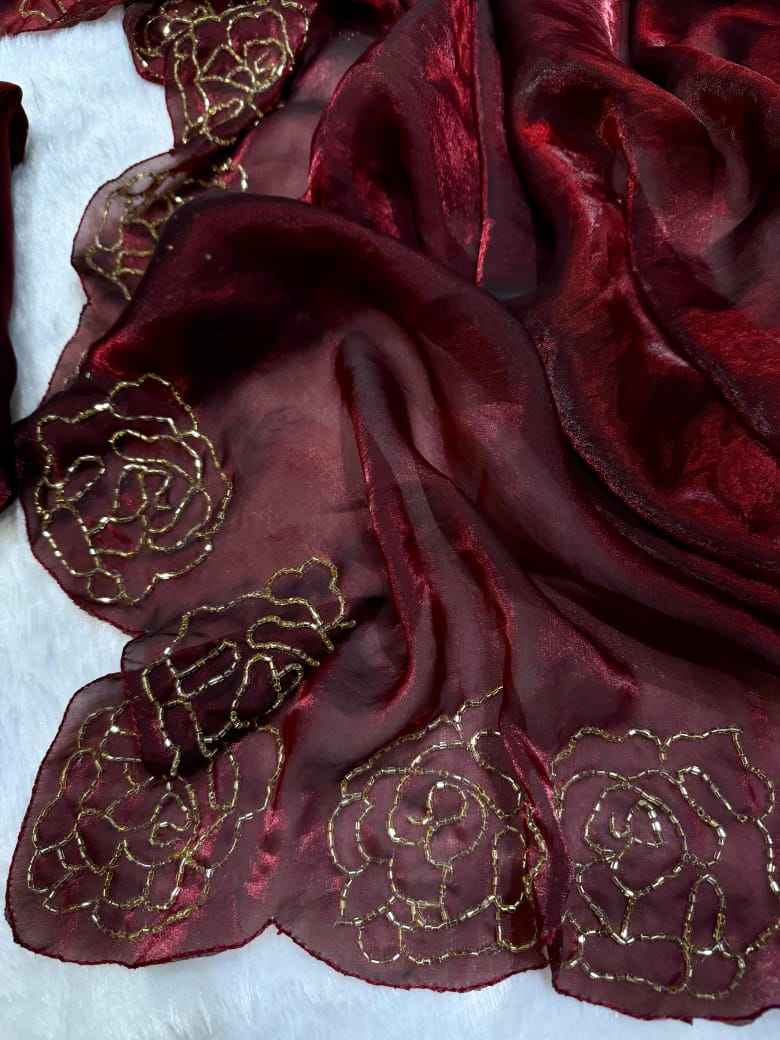 Pure Space Silk Saree