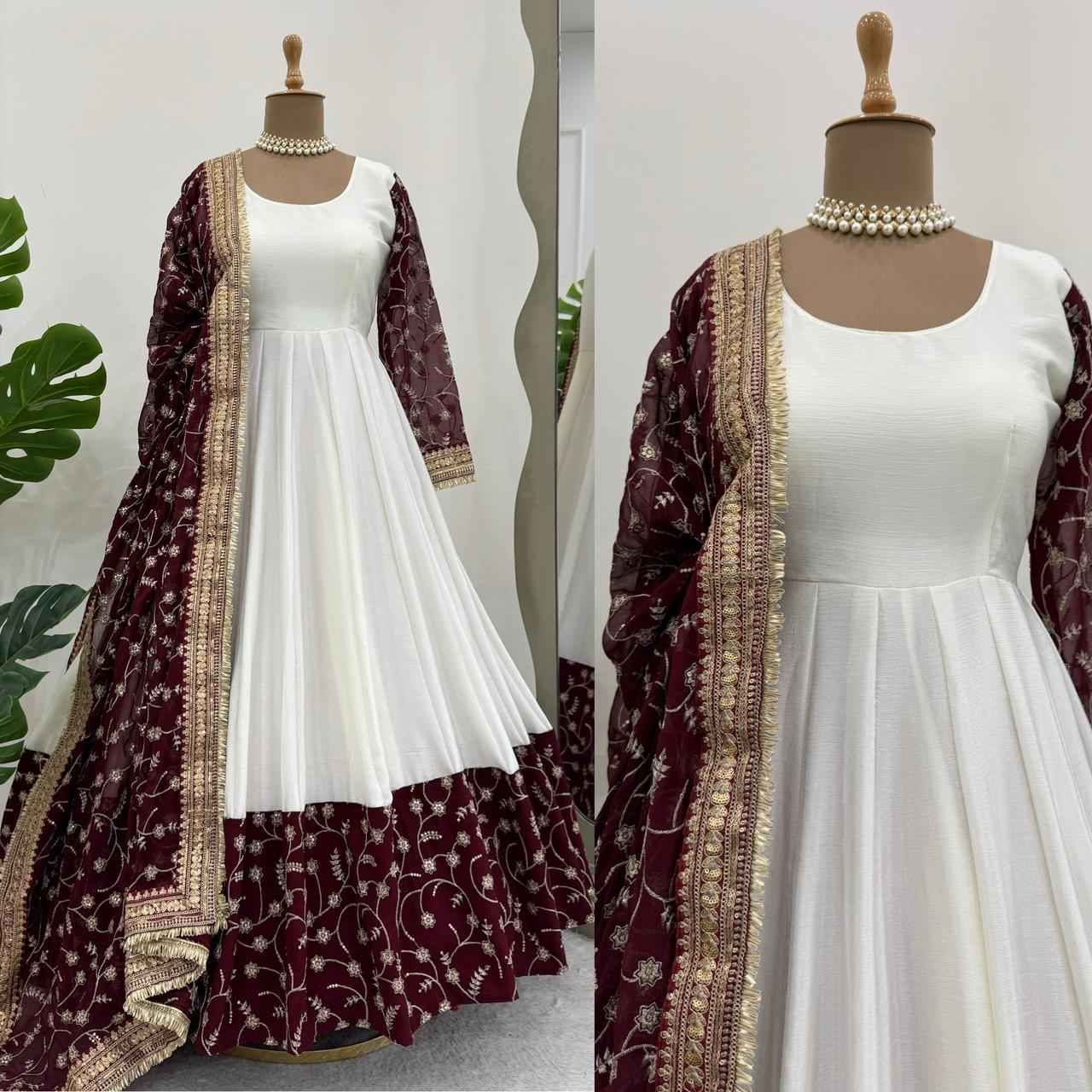 Chinon Silk Gown
