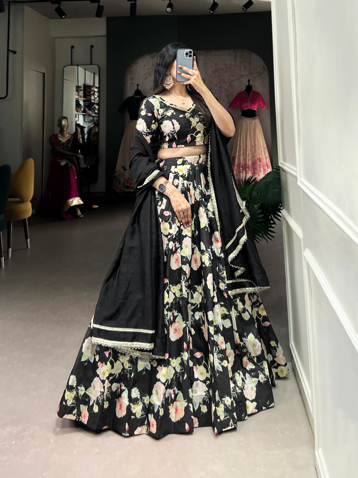 Printed Lehenga Choli