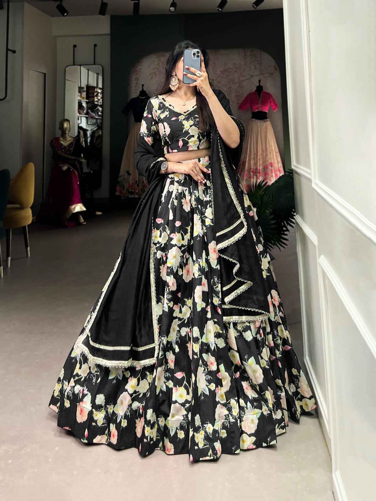 Printed Lehenga Choli