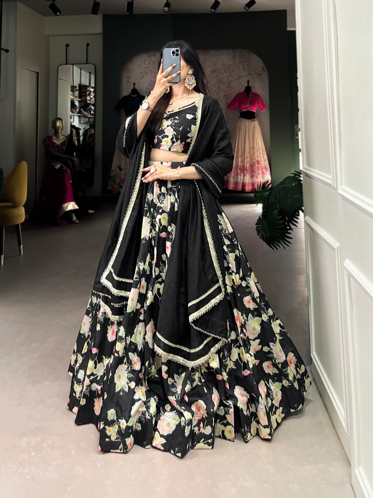Printed Lehenga Choli