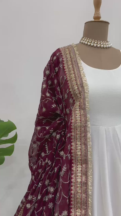 Chinon Silk Gown